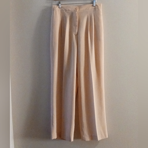 🧡 D&D Linen Blouse & Pant Suit | Matching Set | Peach, Beige | Size XL - Picture 4 of 15